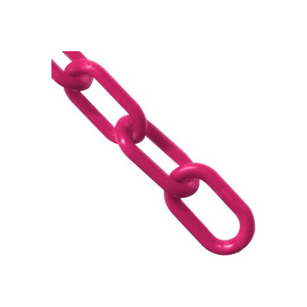 Gec Mr. Chain Plastic Chain, 1in Link, 25'L, HDPE, Magenta 10018-25 - main